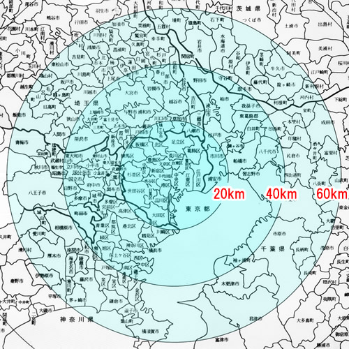 営業エリア地図